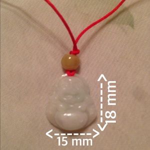 🌹This happy Buddha necklace is real jade🌹